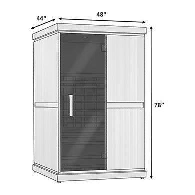 Finnmark FD-2 Full-Spectrum Infrared Sauna - 2 Person