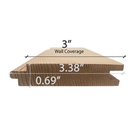 Prosaunas Cedar 1x4 VG T&G NG