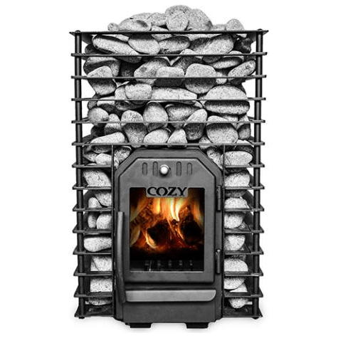 Cozy Heat Wood Burning Sauna Heaters 12kW Cozy Heat Quattro Sauna Stove