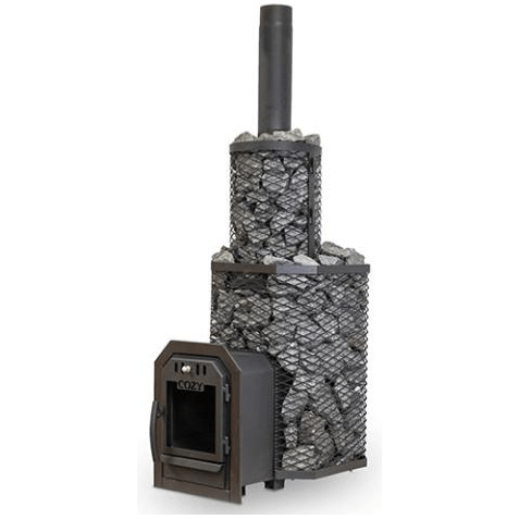 Cozy Heat Wood Burning Sauna Heaters 12kW Cozy Heat Thru-Wall Sauna Heater