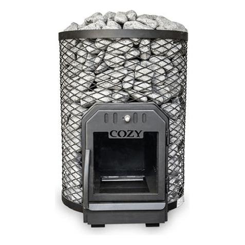 Cozy Heat Wood Burning Sauna Heaters Cozy Heat O Thru-Wall Sauna Stove