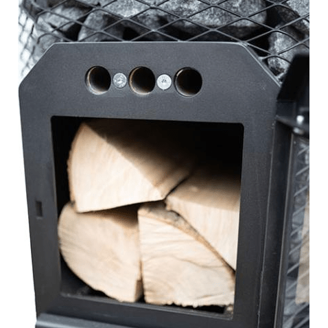 Cozy Heat Wood Burning Sauna Heaters Cozy Heat O Thru-Wall Sauna Stove