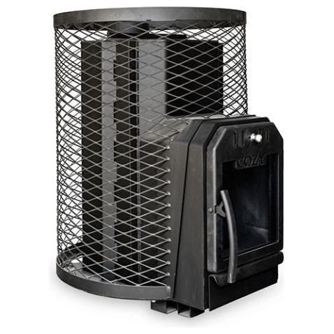 Cozy Heat Wood Burning Sauna Heaters Cozy Heat O Thru-Wall Sauna Stove