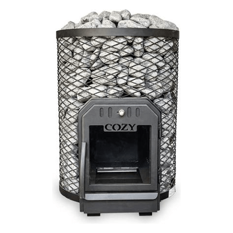 Cozy Heat Wood Burning Sauna Heaters Cozy Heat O Thru-Wall Sauna Stove