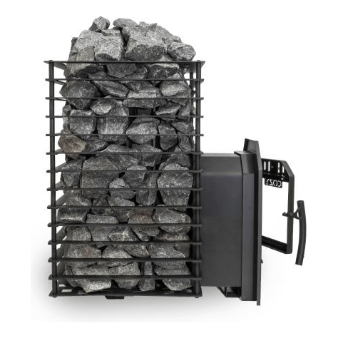 Cozy Heat Wood Burning Sauna Heaters Cozy Heat Quattro Thru-Wall Sauna Stove