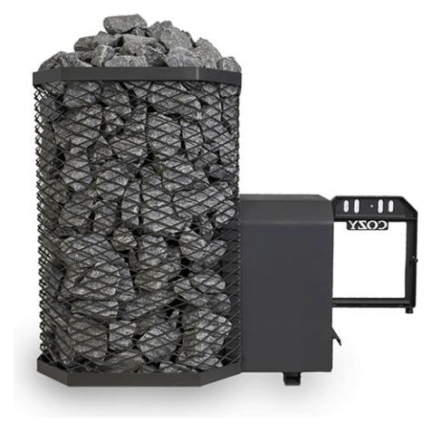 Cozy Heat Wood Burning Sauna Heaters Cozy Heat Thru-Wall Sauna Heater