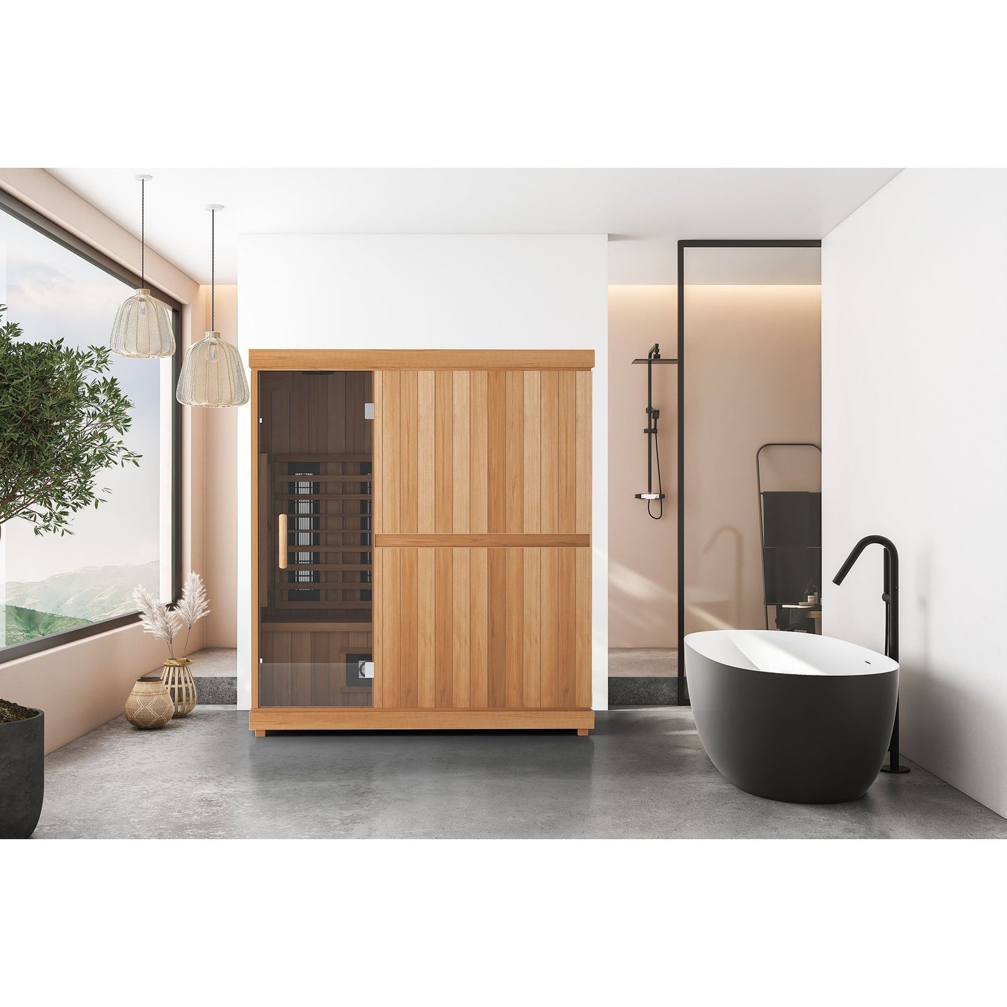 Finnmark FD-3 Full Spectrum Infrared Sauna - 3 Person
