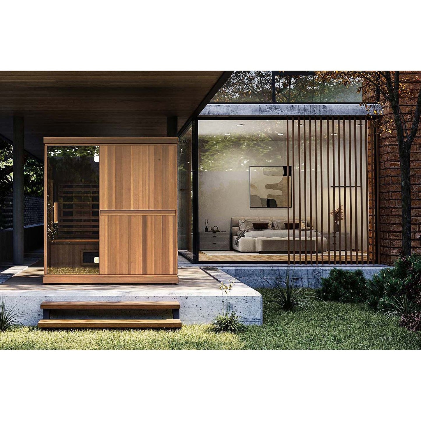 Finnmark FD-3 Full Spectrum Infrared Sauna - 3 Person