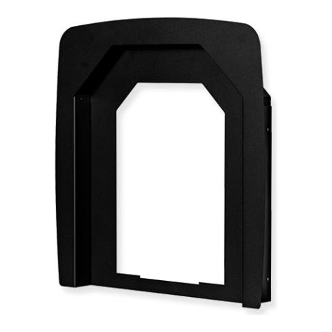 HUUM Wood Burning Heater Components Black Mounting Collar - HIVE Flow LS - Large