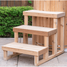 Leisurecraft Cold Plunge Leisurecraft 3 Tier Steps for Cold Plunge