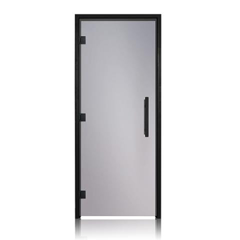 Prosaunas Tinted ADA Glass Sauna Door 36x81 - Black Alder Frame