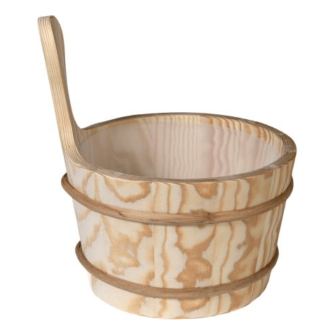 PROSAUNAS Sauna Accessories Spruce Prosaunas Wood Sauna Bucket