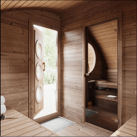 SaunaLife Traditional Sauna SaunaLife G11 - 8 Person