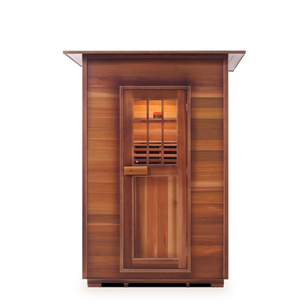 Enlighten Sauna - SIERRA 2 Full Spectrum Infrared Indoor or Outdoor Sauna