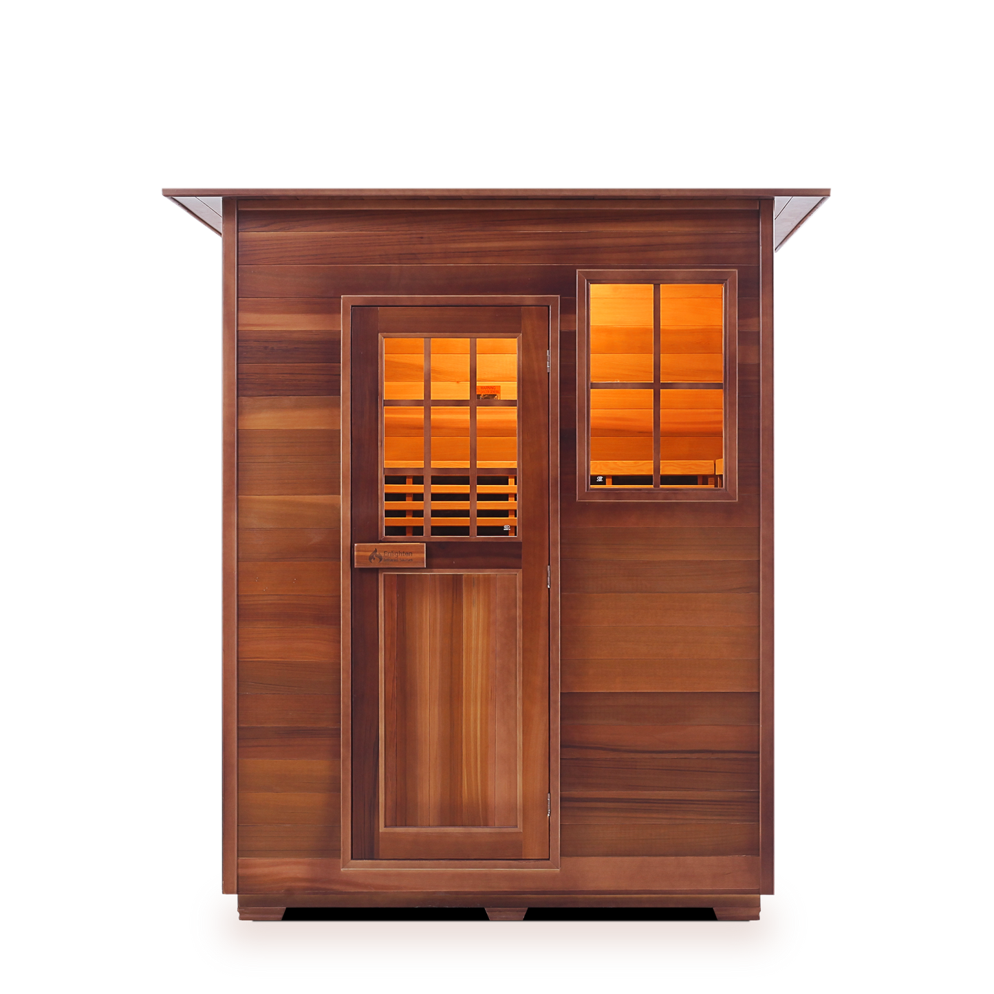 Enlighten Sauna - Sapphire 3 Hybrid Indoor or Outdoor Sauna