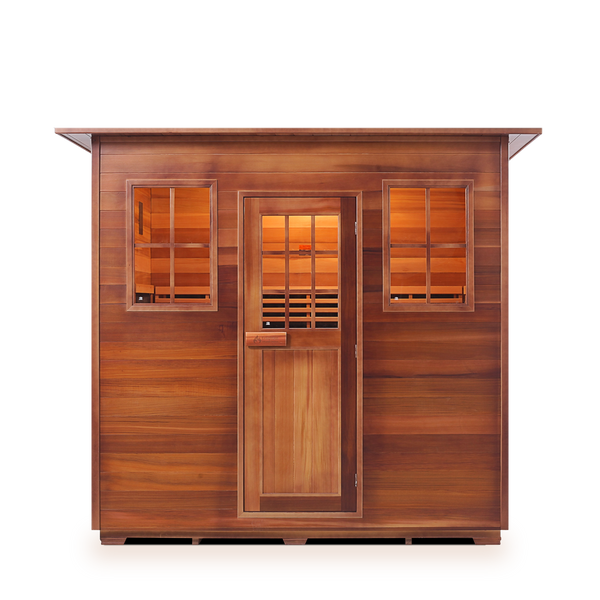 Enlighten Sauna - Sapphire 5 Hybrid Indoor or Outdoor Sauna
