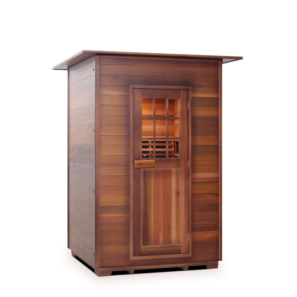 Enlighten Sauna - Sapphire 2 Hybrid Indoor or Outdoor Sauna