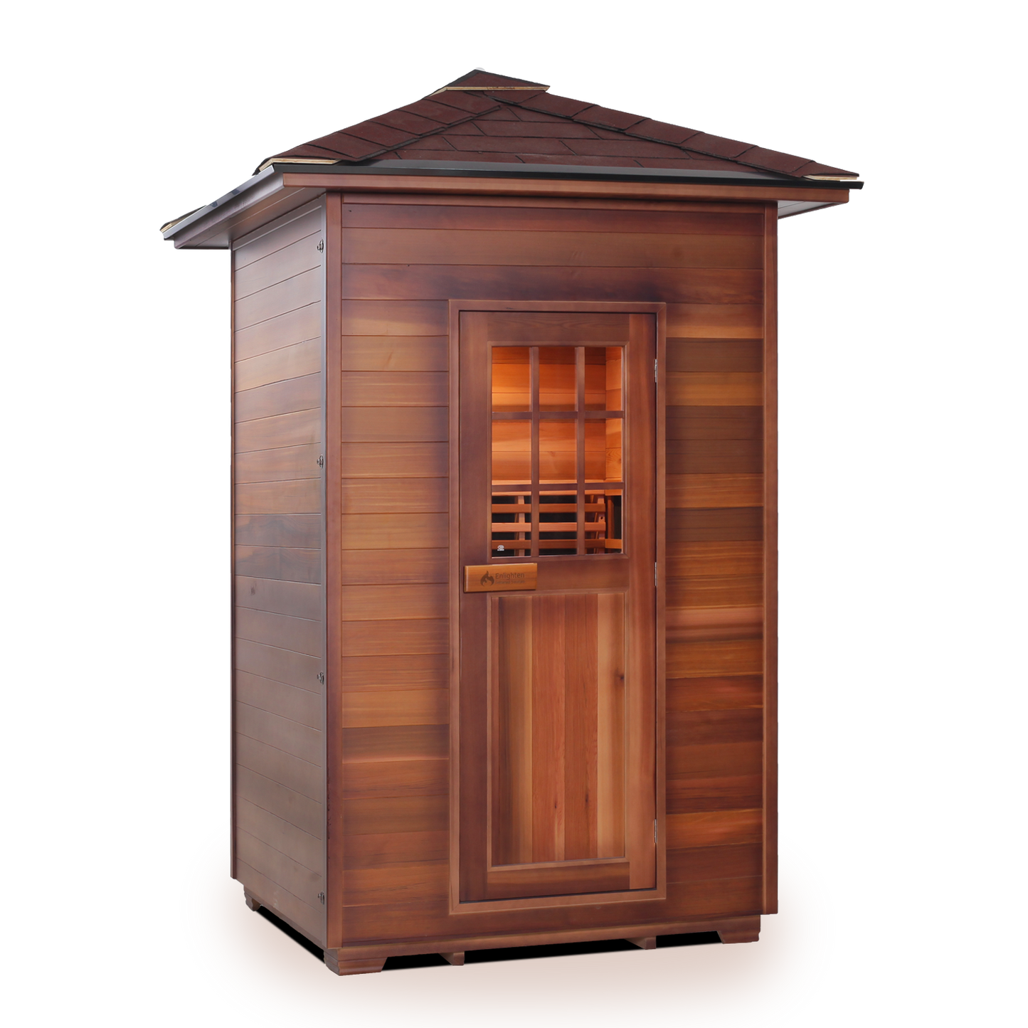 Enlighten Sauna - Sapphire 2 Hybrid Indoor or Outdoor Sauna