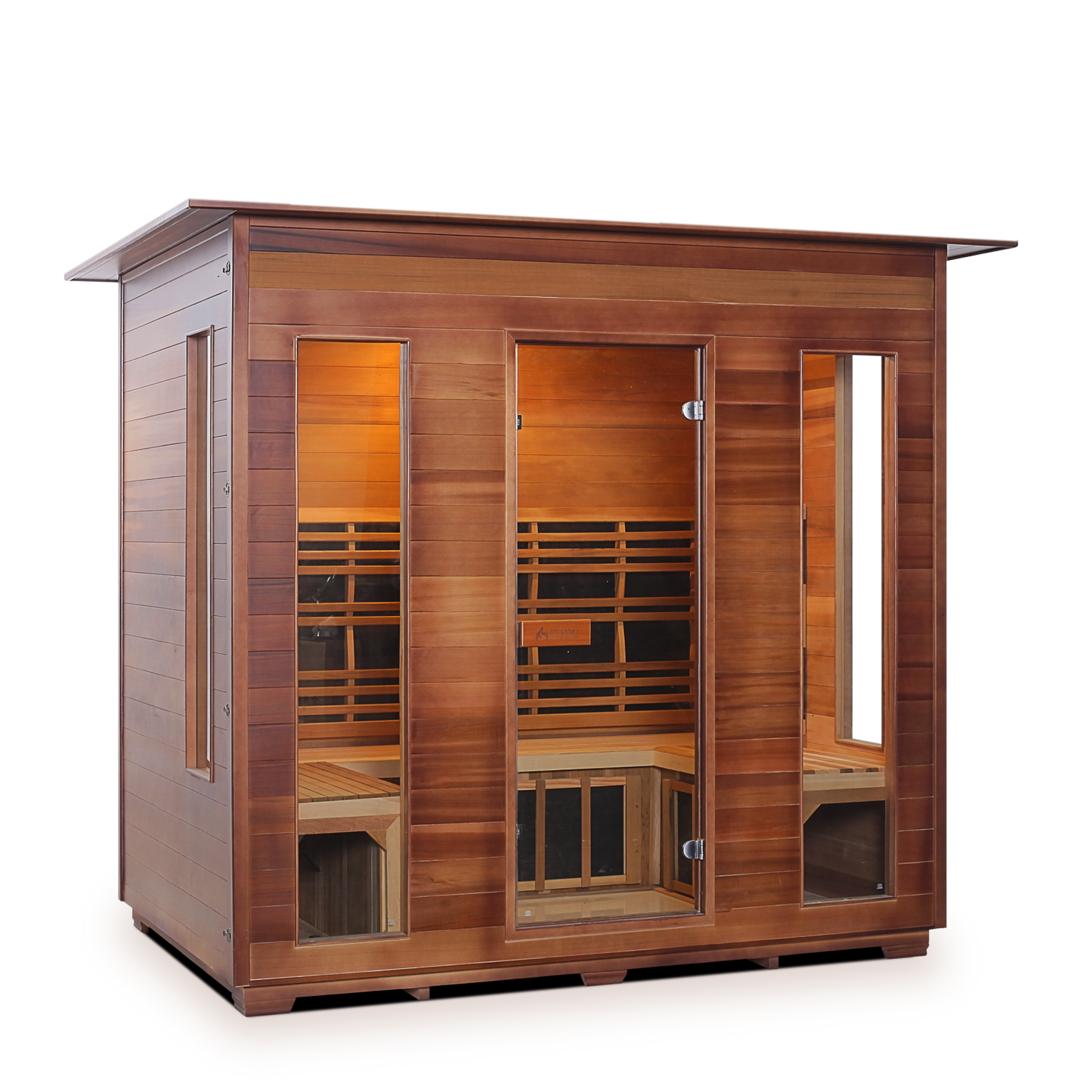 Enlighten Sauna - RUSTIC 5 Full Spectrum Infrared Indoor or Outdoor Sauna