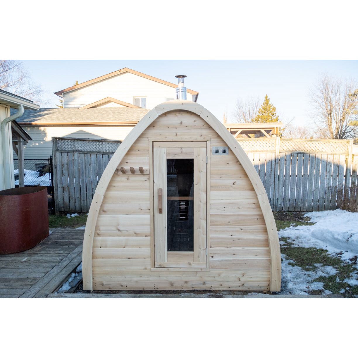 Leisurecraft CT MiniPOD Sauna - 4 Person