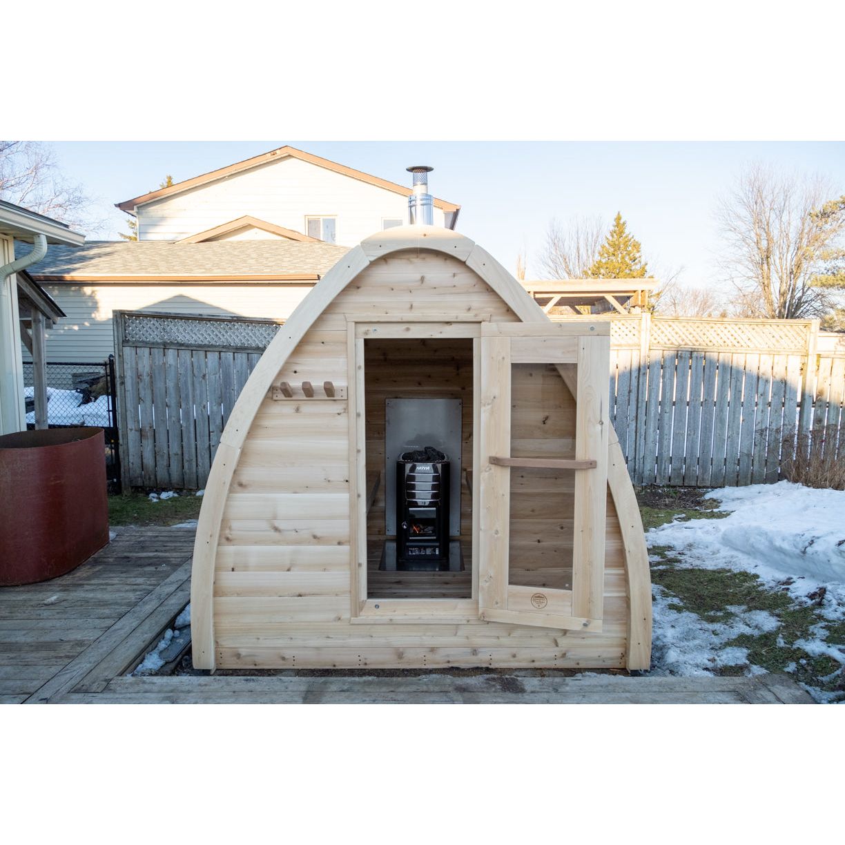 Leisurecraft CT MiniPOD Sauna - 4 Person