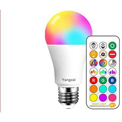 Therasauna Chromotherapy Color Changing LED Light Bulb with Remote Control