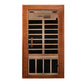 Golden Designs Dynamic Avila Elite 1-2-person Ultra Low EMF FAR Infrared Sauna - Canadian Hemlock