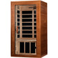 Golden Designs Dynamic Avila Elite 1-2-person Ultra Low EMF FAR Infrared Sauna - Canadian Hemlock