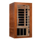 Golden Designs Dynamic Avila Elite 1-2-person Ultra Low EMF FAR Infrared Sauna - Canadian Hemlock