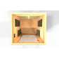 Golden Designs Dynamic Avila Elite 1-2-person Ultra Low EMF FAR Infrared Sauna - Canadian Hemlock