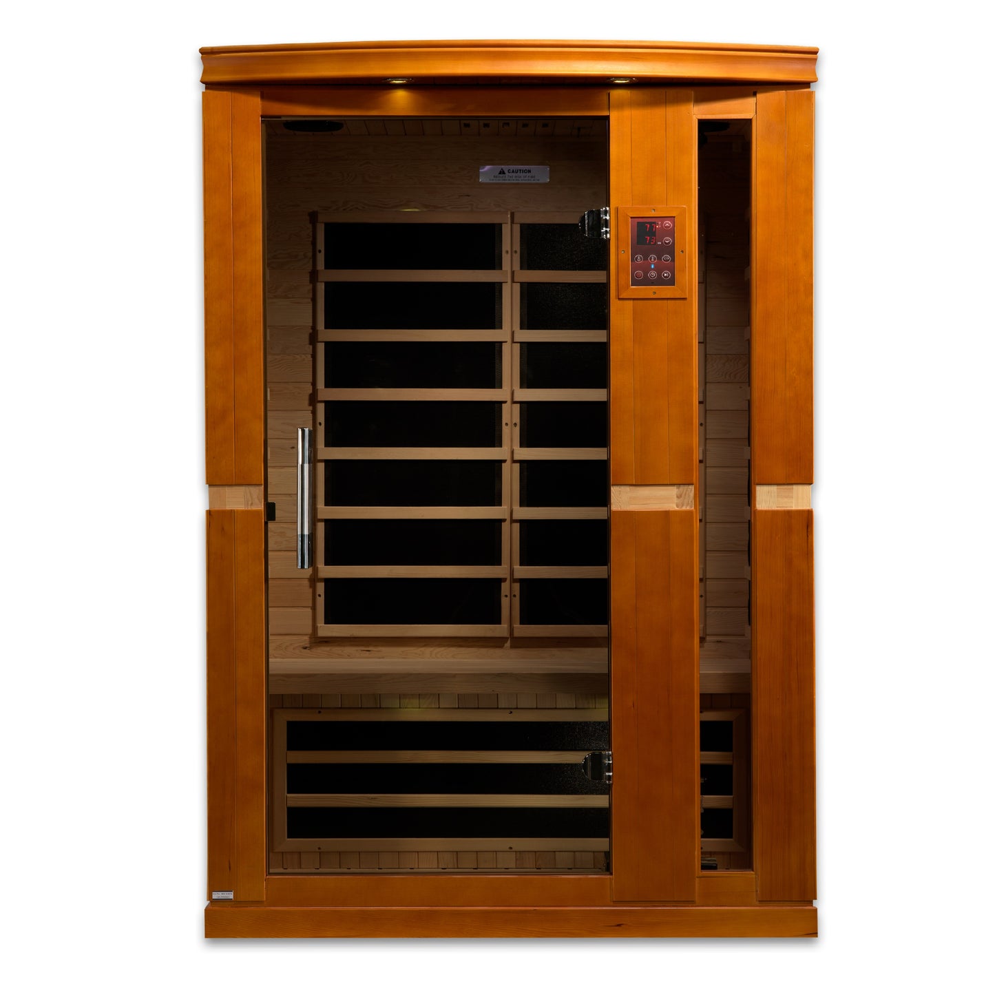 Golden Designs Dynamic Low EMF Far Infrared 2 Person Sauna, Vittoria Edition