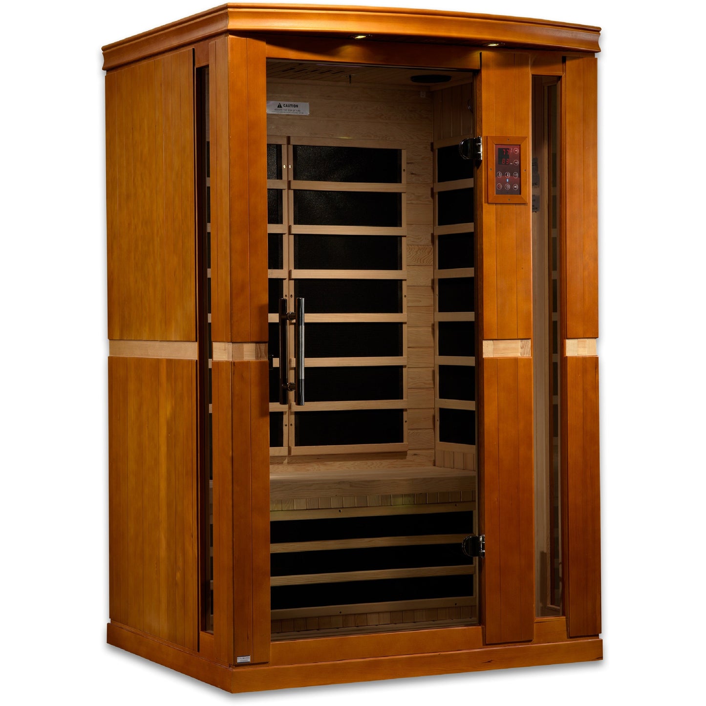 Golden Designs Dynamic Low EMF Far Infrared 2 Person Sauna, Vittoria Edition