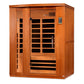 Golden Designs Dynamic Lugano 3-person Ultra Low EMF FAR Infrared Sauna