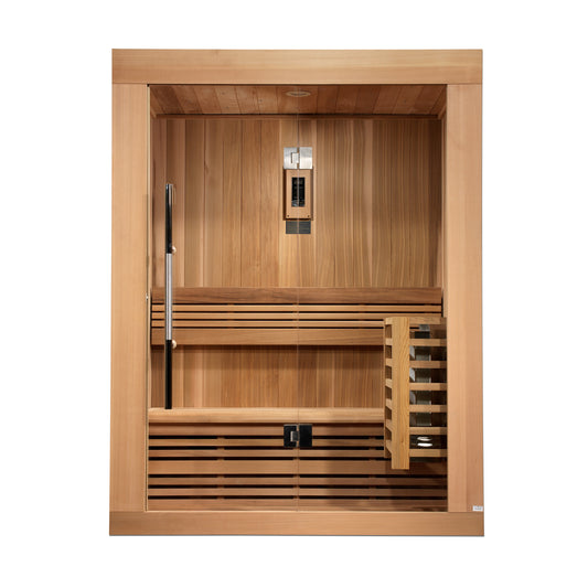 Golden Designs "Sundsvall Edition" 2 Person Traditional Steam Sauna