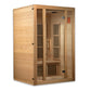 Golden Designs Maxxus "Seattle" 2 person Low EMF FAR Infrared Sauna - Canadian Hemlock