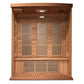 Golden Designs Maxxus "Montilemar Edition" 3 Person Near Zero EMF FAR Infrared Sauna - Canadian Red Cedar