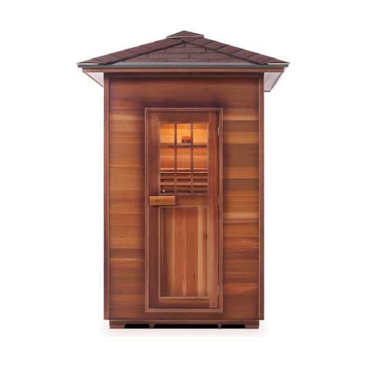 Enlighten Sauna - MoonLight 2 Dry Traditional Indoor or Outdoor Sauna