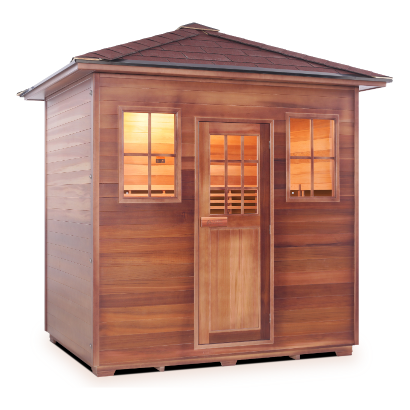 Enlighten Sauna - MoonLight 5 Dry Traditional Indoor or Outdoor Sauna