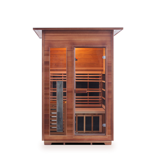 Enlighten Sauna - Diamond 2 Hybrid Indoor or Outdoor Sauna