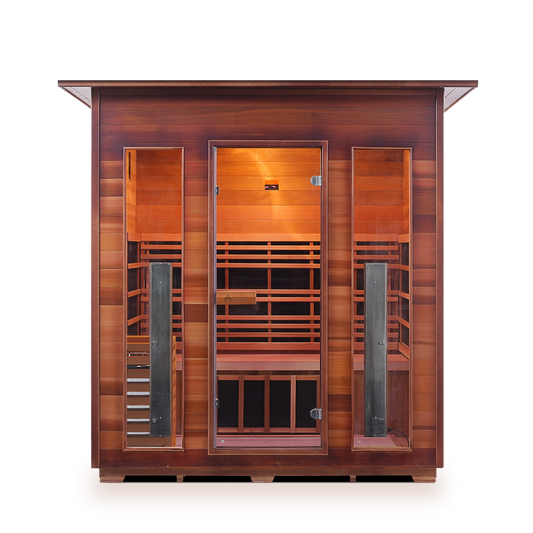 Enlighten Sauna - Diamond 4 Hybrid Indoor or Outdoor Sauna
