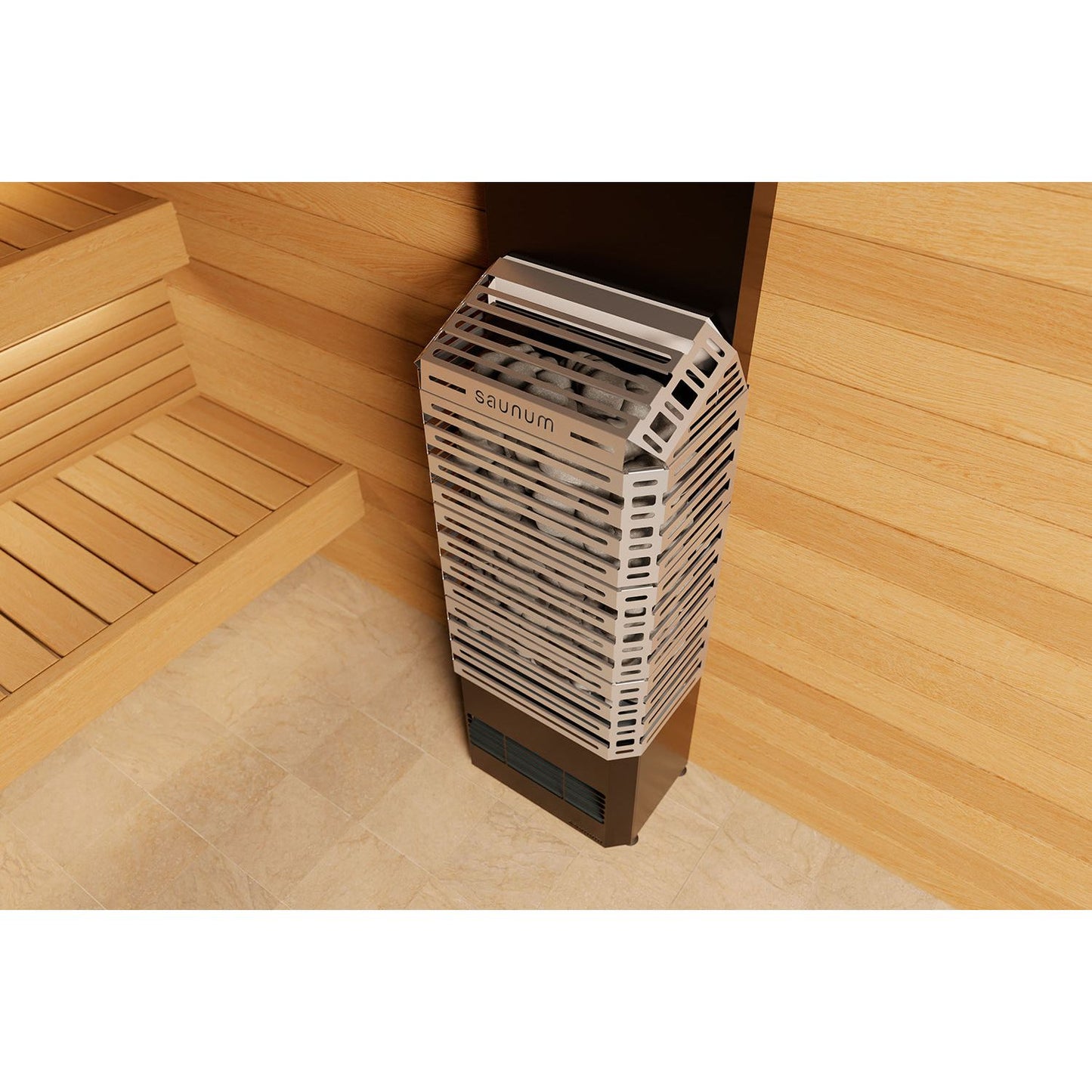 Saunum AIR 5 WiFi Sauna Heater Package