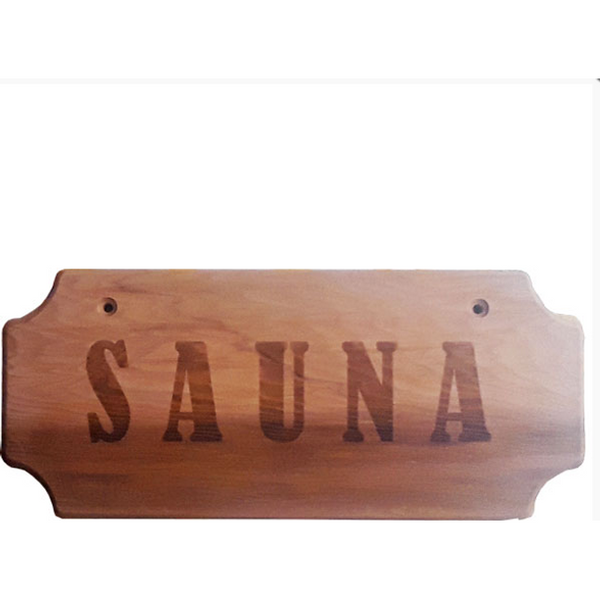 Leisurecraft 5x11 Sauna Sign