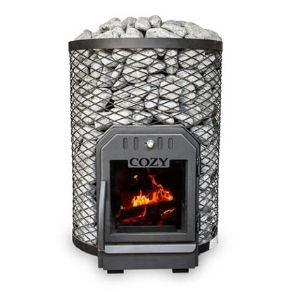 Cozy Heat O Thru-Wall Sauna Stove