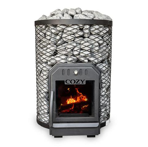 Cozy Heat O Thru-Wall Sauna Stove