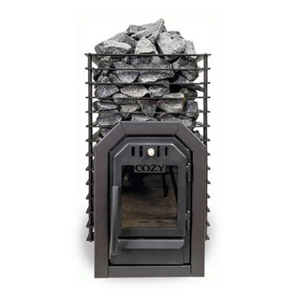 Cozy Heat Quattro Thru-Wall Sauna Stove