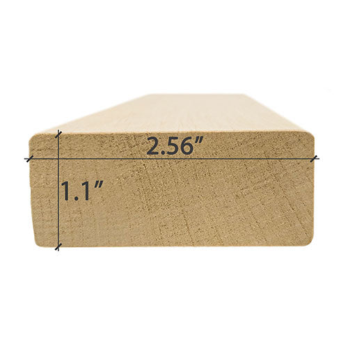 PROSAUNAS Alder 2x3 S4SEE SHP