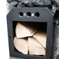 Cozy Heat Wood Burning Sauna Heaters Cozy Heat O Thru-Wall Sauna Stove