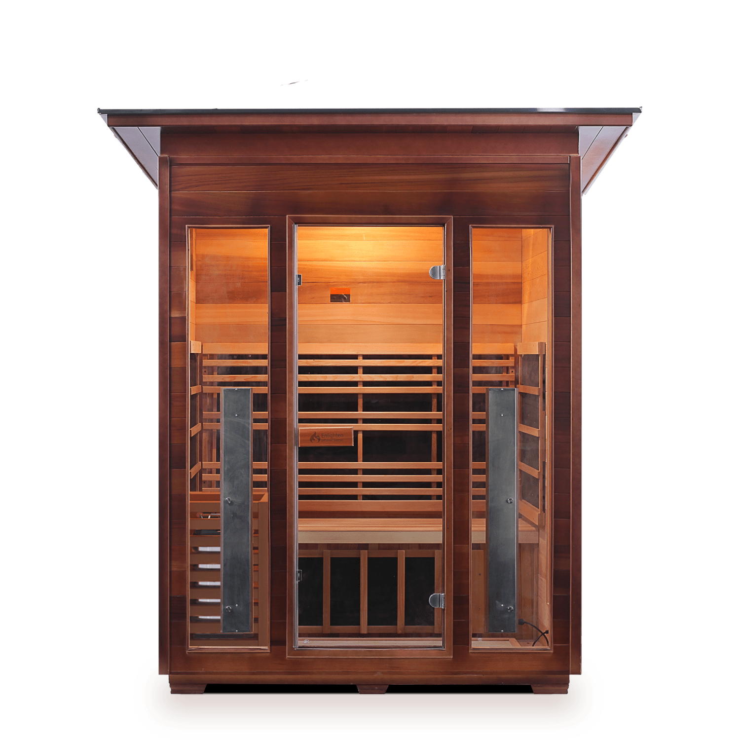 Enlighten Sauna Hybrid Sauna Enlighten Sauna - Diamond 3 Hybrid Indoor or Outdoor Sauna