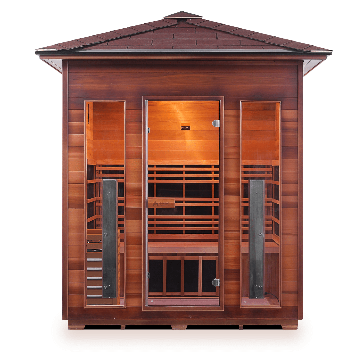 Enlighten Sauna Hybrid Sauna Enlighten Sauna - Diamond 4 Hybrid Indoor or Outdoor Sauna