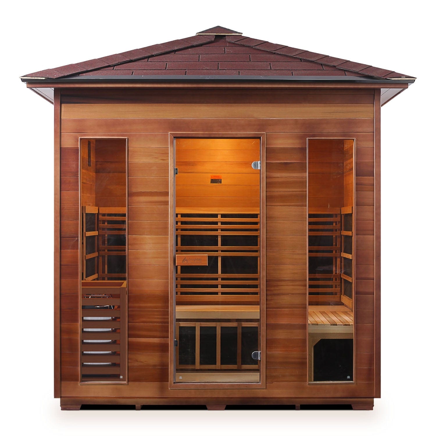 Enlighten Sauna Hybrid Sauna Enlighten Sauna - Diamond 5 Hybrid Indoor or Outdoor Sauna